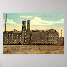 Cannelton, Indiana Indiana Cotton Mills Print