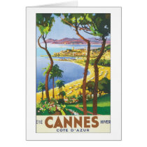 Cannes Cote D' Azur Greeting Card