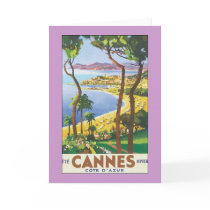 Cannes Landscape Greeting Card