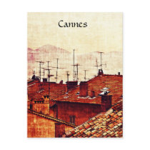 Cannes, Provence rooftops Postcards