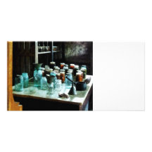 Canning Jars. Ladles and Funnel Personalized Photo Card