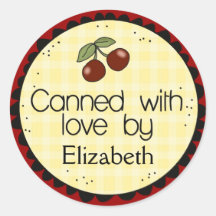 Canning Label - SRF Sticker