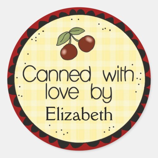 Canning Label - SRF Sticker