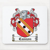 Cannon Family Crest Mouse Pads