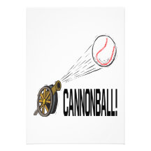 Cannonball Custom Invites