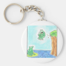 Cannonball Frog Key Chain