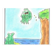 Cannonball Frog Postcards