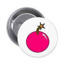 Cannonball Round Shot Bomb Cannon Ball Pirate Pin