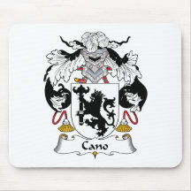 Cano Family Crest Mouse Mats