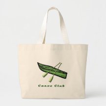 Canoe Club Design Tote Bag