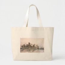 Canoe of the Sandwich Islands. Hawaii. c. 1778 Tote Bags