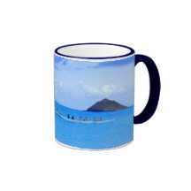 Canoe Paddlers Coffee Mug
