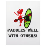 Canoe Slalom - Paddles Well With Others letterhead
