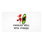 Canoe Slalom - Paddles Well With Others photo cards