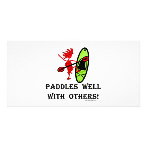 Canoe Slalom - Paddles Well With Others Photo Cards