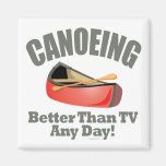 Canoeing Fridge Magnet
