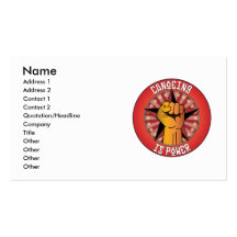 Canoeing Is Power Business Cards