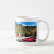 Canoeing Kayaking Jacques Cartier Park Mug mugs