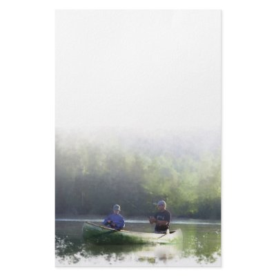 Canoeing - Stationary Personalized Stationery by William63