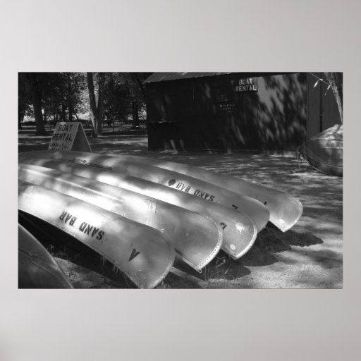 Canoës Posters