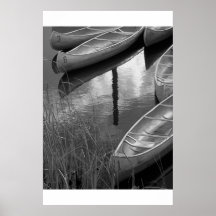 Canoes Print