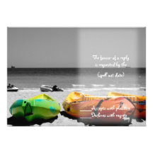 canoes rsvp personalized announcement