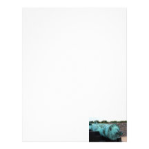 Canon at St Augustine Fort I Letterhead Template