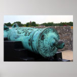 Canon at St Augustine Fort I Posters