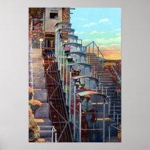 Canon City Colorado Royal Gorge Incline Print