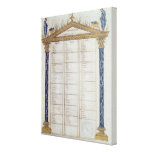 Canon of the Evangelists, from the Ebbo Gallery Wrapped Canvas