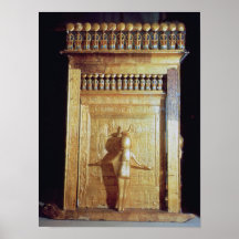 Canopic chest in the form of a shrine set posters
