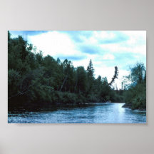 Canotage de rivière de Kanuti Posters