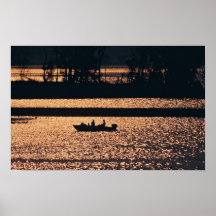 Canotage du fleuve Mississippi Posters
