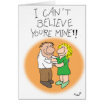 Can't Believe Greeting Card