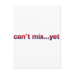 Can't Mix Yet - DJ Disc Jockey Music Turntable Post Card