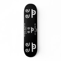 Can't Outrun the Dizzy! Custom Skateboard