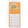 Cantaloupe Telephone and Calender card Rack Card