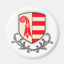 Canton Jura Fridge Magnets