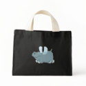 Canvas Bag: Flying Hippo