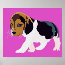 Canvas Print - Dog Pop Art