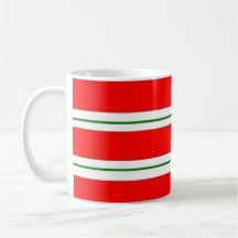 cany-cane striped coffee mug