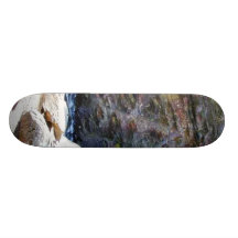 Canyon Cliffs Trees Custom Skateboard