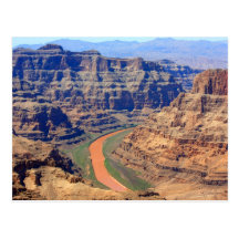 Canyon grand du fleuve Colorado Carte Postale