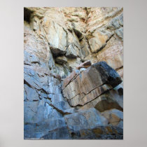 Canyon Wall Poster