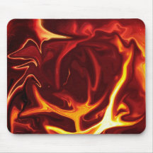 Caotic Lava Mouse Mat