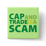 Cap and Trade is a Scam buttons