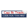 Cap & Trade=Tax Hike Bumper Stickers