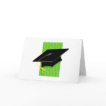 Cap with Money Background Card
