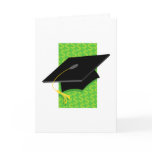 Cap with Money Background Card