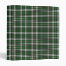 Cape Breton tartan plaid Binders
